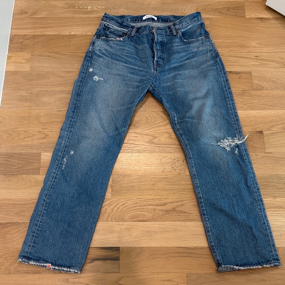 MOUSSY VINTAGE  STRAIGHT JEANS